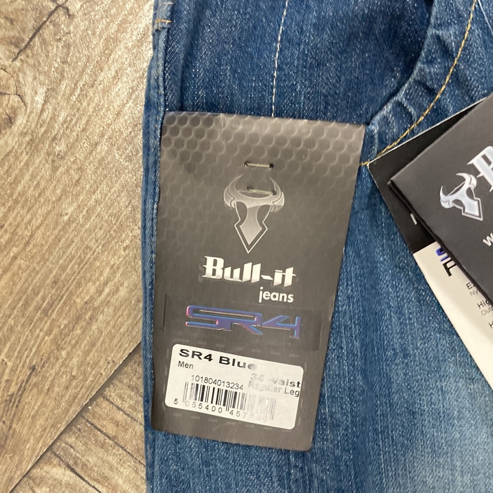 Bull-it Men’s Rocker Blue Jeans - Picture 7 of 8